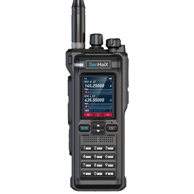Beli SenHaix GT-12 Walkie Talkie 10W UHF VHF Long Range Bluetooth pembuatan online