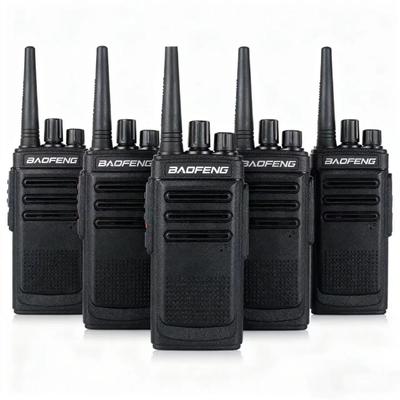 Beli Professional UHF Walkie Talkie Two Way Radio 5W Dual Band Handheld with 2 Pcs Black English QT/DQT pembuatan online