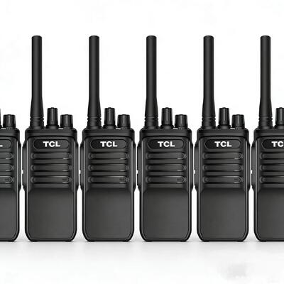 Beli TCL Ht6 Plus IP68 Walkie Talkie Tahan Air dan Debu dengan Modulasi Frekuensi VOX dan Pengurangan Kebisingan Level 9 pembuatan online
