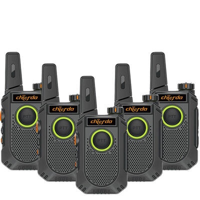Beli Chierda TC18 Walkie Talkie Two Way Radio dengan Dual PTT Type-C Charging dan Perlindungan Kode Anti Cracking pembuatan online