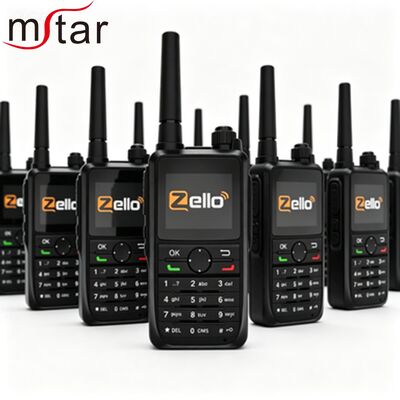 Beli Realptt DG6300 ZELLO Intercom Jaringan Umum WiFi 4G Walkie Talkie IPX6 Waterproof Radio Dua Cara dengan GPS dan VHF/UHF 5W pembuatan online