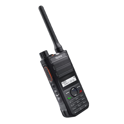 Digital Two Way Radio Hitam AP580 High Powered Car Walkie Talkie Hytera Digital And Analog Dual Use Jarak Jauh