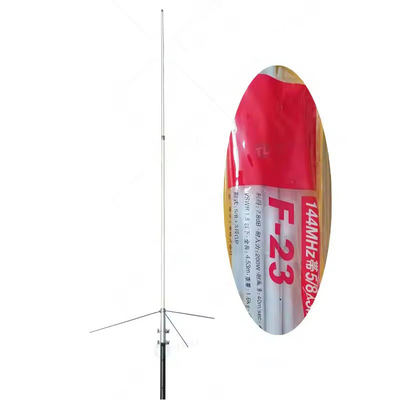 Diamonds F23 F23H antena 4,53m gain tinggi VHF stasiun dasar serat kaca antena dengan grafik pemotongan