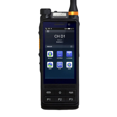 Radio Dua Arah Digital PDC680 Radio Mode Campuran Poc Digital Tahan Air Radio 2 Arah Genggam Bluetooth Gps Tahan Ledakan