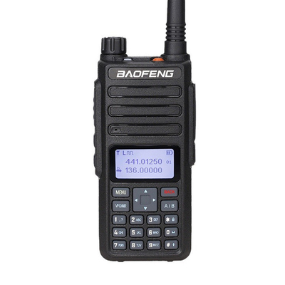 DR-1801 UV Dual Band GPS Beidou Posisi Kompak Vhf Radio Laut Wireless Long Range Transmitter Profesional Hitam