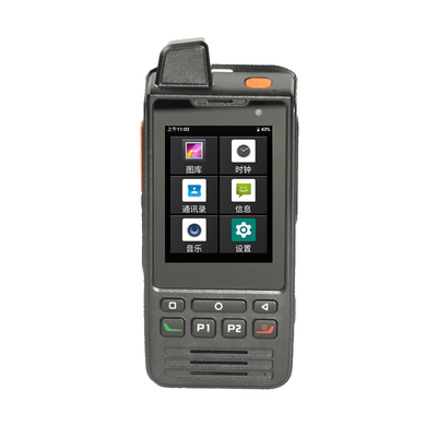 F2 IP68 Kelas Perlindungan 4G Keamanan Walkie Talkie Jaringan Publik NFC Dual MIC Pengurangan Kebisingan