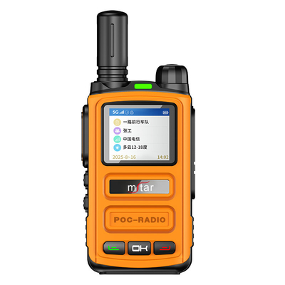Lampu senter GPS 4G/5G Semua Netcom Jarak Panjang Walkie Talkies 5000 Miles MSTAR Two Way M758