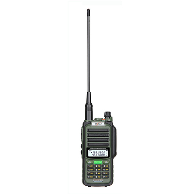 MSTAR CHIERDA Walkie Talkie UV Segmen Ganda IP68 Waterproof Dua Cara Radio Walkie Talkie M-UV5 PLUS