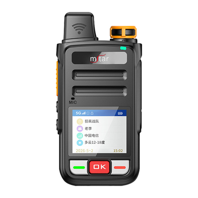 Ramalan Cuaca Wireless Long Range Walkie Talkies MSTAR 2 Way T808 5G Komunikasi GPS Posisi