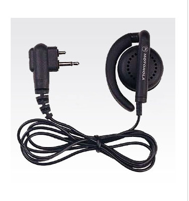 Earphone Dan Mikropon BDN6720 Fleksibel Over-Ear Receiver Headphone Wired Hitam