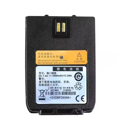Baterai BL1809 Hytera 7.4V 1400mAh Li-ion Baterai pengganti yang dapat diisi ulang untuk Radio Dua Cara X1p X1e Z1p