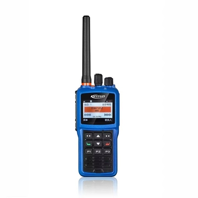 0-8km Kirisun Dp980 Ex Ip67 Dmr Secara intrinsik aman Walkie Talkie 1.8-inci layar