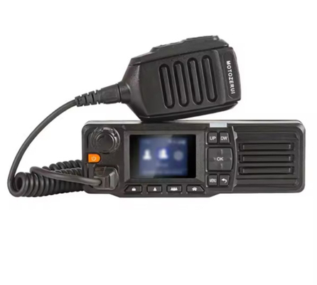 2024 Bus Mobil Intercom Kendaraan Dipasang 2 Way Radio 4G Full Network Terminal Mobil Mendukung Fungsi GPS