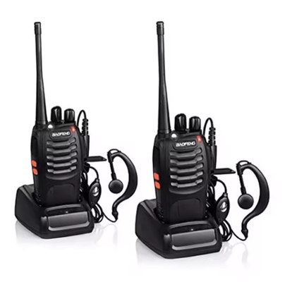 3 - 8 Km UHF Baofeng BF-888S Wireless Walkie Talkie 400-470MHZ Radio Jangka Panjang