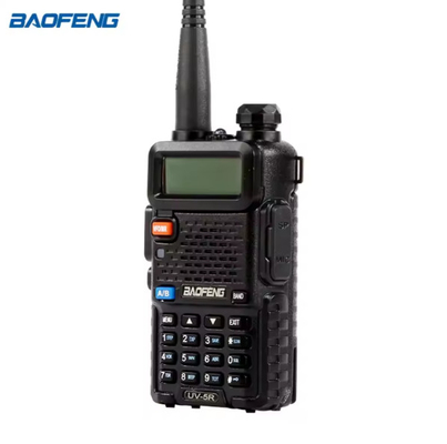 UV-5r Walkie Talkie 1800MAh Kapasitas Baterai Li-Ion Dan 400-480MHz Rentang Frekuensi