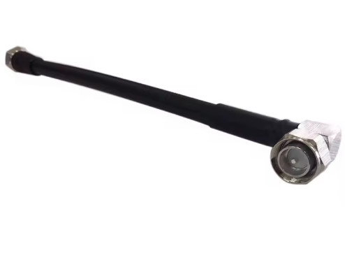 Aksesoris Repeater Antenna Dan Feeder RF 1/2 Dengan 4,3-10 Pria Untuk Pria Sudut Kanan Untuk Kabel Feeder Lurus