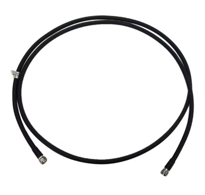 RF 12 Kabel Antena Walkie Talkie dengan N Pria ke Pria lurus ke lurus untuk telekomunikasi