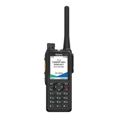 Digital Cluste GPS / Beidou Posisi Dua Cara Radio Hytera HP780 HP785 Waterproof Dustproof