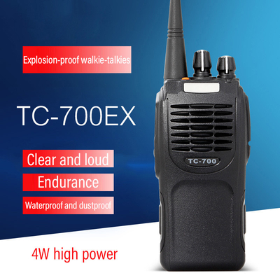TC-700EX Waterproof Dustproof Hytera Dua Cara Radio Explosion proof Alarm Darurat