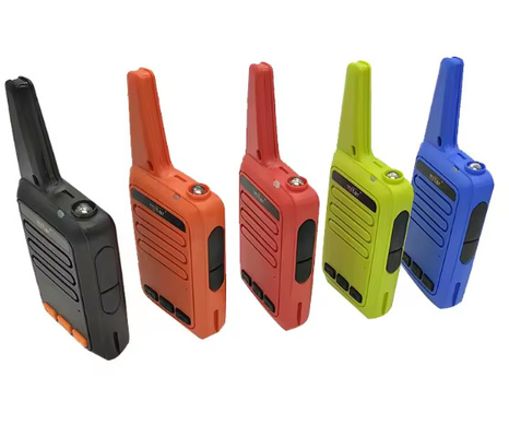 MSTAR CHIERDA Walkie Talkie M-618 Mini Berwarna Anak-anak Walkie Talkie Kecil Dua Jalan Radio