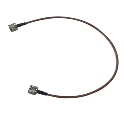 Aksesoris Repeater Antenna Dan Feeder 0.61M Jumper Kabel dengan N- Male Konektor