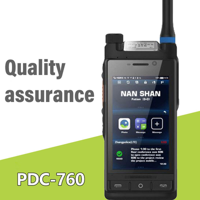 PDC760 Waterproof Komunikasi terenkripsi Octa-core GPS Dual Bluetooth Walkie Talkie