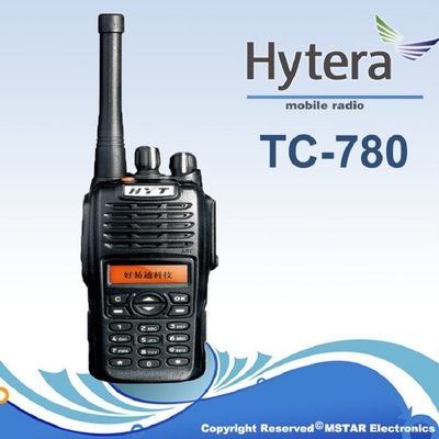 TC780 IP54 Jaminan Keamanan Sinyal Lengkap Pengembangan Sekunder Walkie Talkie