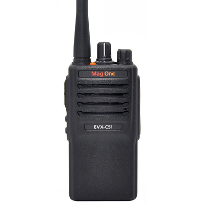 C51 IP54 Walkie Talkie Genggam Tahan Air Tahan Debu Analog Digital Jarak Jauh