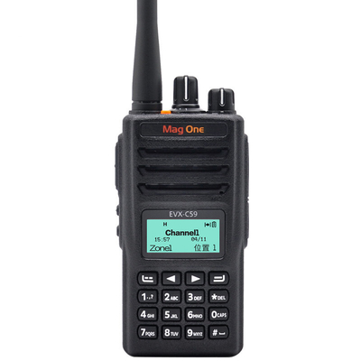 C59 IP54 Waterproof Dustproof Digital-Analog Call Recording Walkie Talkie Jarak Panjang