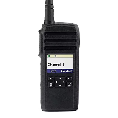 Dtr700 UHF Dua arah Radio Komunikasi Grup Digital Intercom Mobile Walkie Talkie