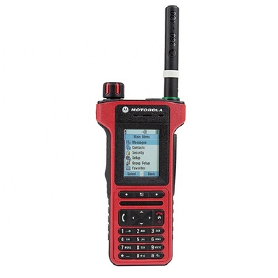 MTP8500EX Digital Two Way Radio 800MHz Badai-bukti DMR Tampilan Tipe Walkie Talkie