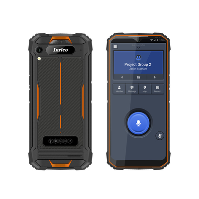 Inrico S300Pro Rugged Smart PoC Radio android14 GMS 10000mAh Baterai Dual HD Kamera