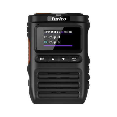 INRICO IRC100 POC Jarak Panjang Radio Dua Cara 4 Core Processor POC Jarak Panjang Radio Dua Cara Solusi Utama untuk Hibrida Mode Komunikasi Tetra / P25 / DMR-PoC