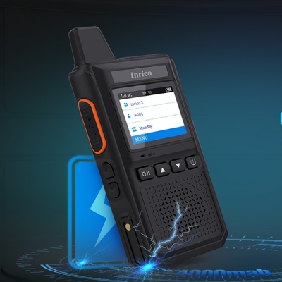 inrico T700 HD RTOS IP54 4000mAh Push-to-Talk Tipe-C Radio Dua Cara