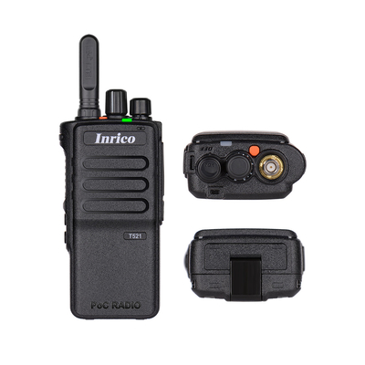 INRICO T521 POC Jarak Jauh Dua Cara Radio Speaker Daya Seluler Walkie-Talkie 3W Speaker 2.8 'Touch Display Komunikasi Jarak Jauh