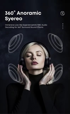 Aksesoris headphone over-head untuk dua arah Radio LED Battery Indicator Aksesoris untuk dua arah Radio dengan Wireless Delay Time 41-50 ms dan IPX-4 Waterproof Standard