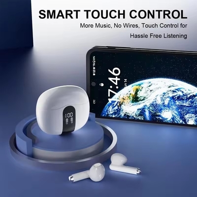 TWS Earbuds Aksesoris untuk Radio Dua Cara 5.4V Aksesoris untuk Radio Dua Cara dengan Kapasitas Baterai 300mAh Semi-in-ear Headphone Form Factor Versi 5.4V
