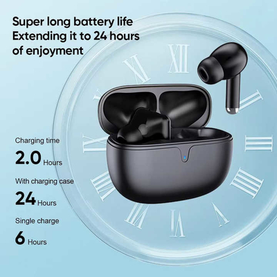 Aksesoris Earphone Air Wireless Untuk Radio Dua Cara Digital Display dan Battery Indicator Aksesoris Untuk Radio Dua Cara dengan Wireless Delay Time 51-60 ms
