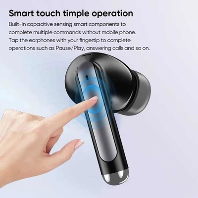 Wireless Air Earphone Accessories For Two Way Radio Bluetooth v5.4 Noise Cancelling True Wireless Earbuds dengan 51-60 ms Wireless Delay Time dan Sound