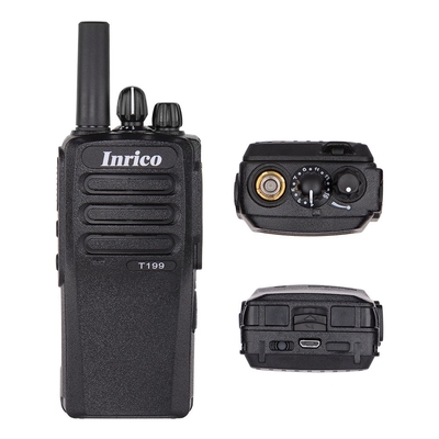 Inrico T199 POC Jarak Panjang Dua Jalur Radio Jangka Panjang Dual Transmission Communicator Jaringan 2G/3G/4G/WiFi Tidak Ditentukan Kinerja dan Efisiensi