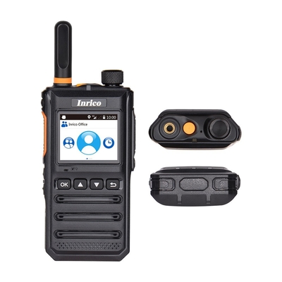 INRICO T640A POC Long Distance Two Way Radio IP54 POC Long Distance Two Way Radio dengan Waktu Kerja 17 Jam dan Android Versi 8.1 Desain awet