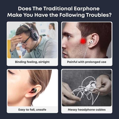 Aksesoris Headset Telinga Terbuka Untuk Radio Dua Cara Perkiraan umur baterai 10-15 jam Aksesoris Gaya Populer Untuk Radio Dua Cara dengan Blurtrum Chipset