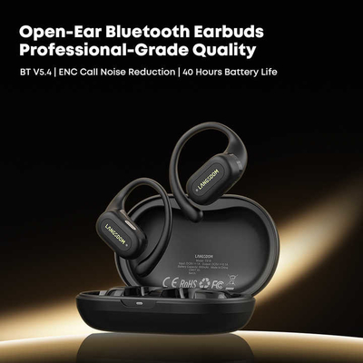 Headphone Konduksi Tulang Mini TWS True Wireless Earphone mirip dengan Pro Air Earhook Sport Earphone