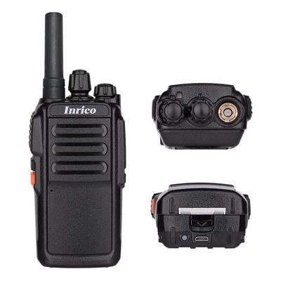 INRICO T526 POC Radio jarak jauh dua arah TDD B38/B40/B41 Dan WCDMA B1/B2/B5/B8 Jaringan Mesh Kompatibel Radio Keamanan Publik Untuk Komunikasi Tanpa Kerusakan