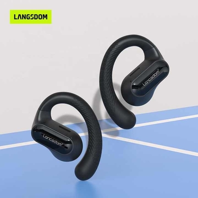 Langsdom True Wireless Bluetooth Headphone Aksesoris Untuk Dua Cara Radio 700mah Kapasitas Baterai Wireless Bluetooth Earphones dengan Private Mold