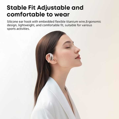 Open - Ear Stereo Bass Headset 500mAh Over Ear Headphones Bluetooth Wireless Bone Conduction Earphone