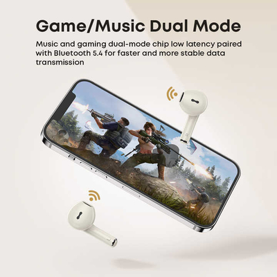 Earphone Dan Mikropon Private Mold Bluetooth Wireless Earbuds V5.3 Untuk Produsen Akhir