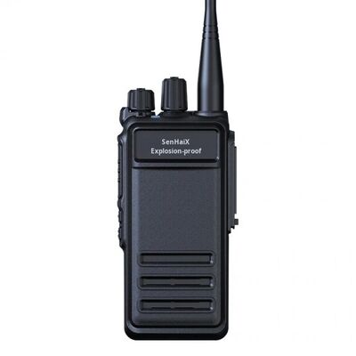 SHX-680 Repeater Proof Explosion Digital Walkie Talkie dengan Frekuensi 430-440MHz 0-3KM Talk Range dan Baterai 2500-3000mAh