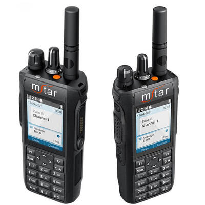 R7 DMR Interkom GPS Tahan Air Jangkauan Jauh Radio Dua Arah Walkie Talkie untuk Penggunaan Profesional