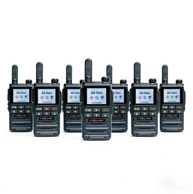 Chierda CD-A7 PLUS 4G POC Radio Dua Cara dengan Baterai 1500-2000mAh dan > 50km Range untuk Logistik Armada